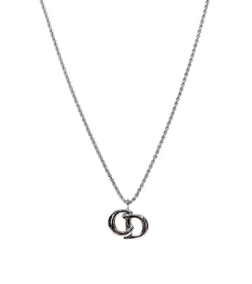 DIOR CD シルバー ネックレス 65949 159406301 [P]