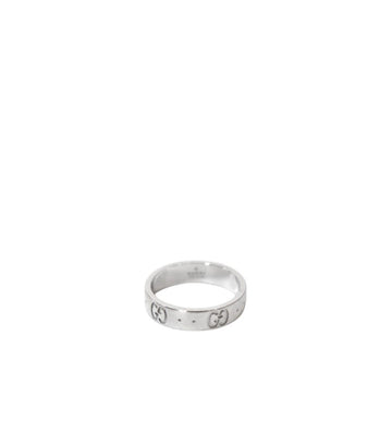 Gucci Icon Ring 9 Size 750 White Gold 52979 154033779 [P]