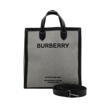 BURBERRY ホスパリー プリント キャンバス 男女兼用 トートバッグ 兼 ショルダーバッグ aa66902 159418936 [P]