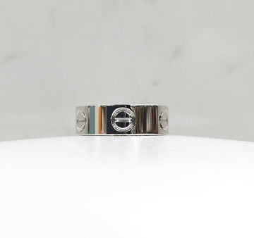 Cartier Classic Love Band Ring 18K White Gold Size 47 152882731 [P]