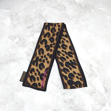LOUIS VUITTON Leoparden-Seide Lange Schal 401910 157889181 [P]