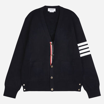 Thom Browne Milano Stitch Cardigan Navy 159427303 [P]