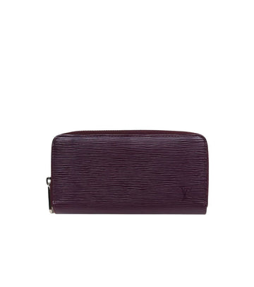 Louis Vuitton Purple Epi Long Wallet 58994 159465527 [P]