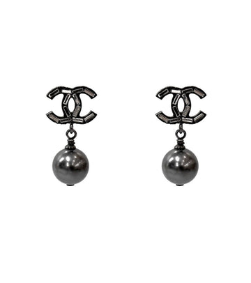CHANEL Pearl Earrings 66549 159471678 [P]