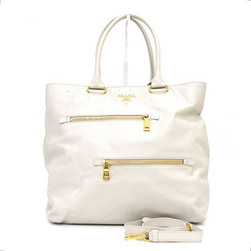 PRADA Weicher Kalbsleder Zipp-Totebag und Schultertasche 4693 159481401 [P]