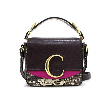 CHLOE Tote Bag aus Pythonleder C-Waren mit Schulterriemen aa66811 159481630 [P]