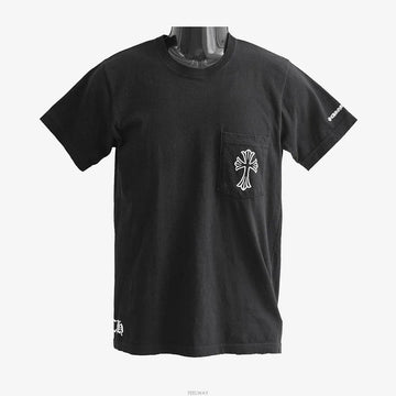 Chrome Hearts Pocket Short Sleeve T-Shirt Black Z0WZP8Q7 159560170 [P]