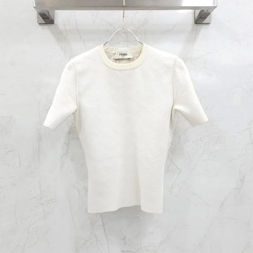 FENDI Double-Strickpulli Weiß FZX811 159489967 [P]