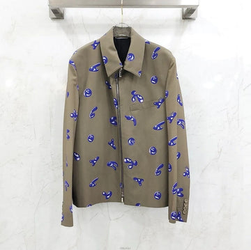 DIOR ケニシャプ オールオーバー プリント ジャケット 193C252A5185 159490387 [P]