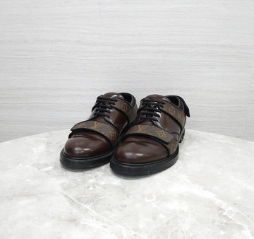 Louis Vuitton Monogram Strap Derby Shoes 1AJKB 156701056 [P]