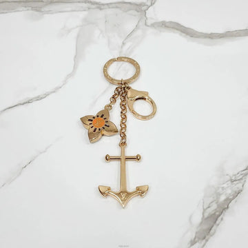 LOUIS VUITTON Metal Anchor Marina Inklusion Schlüsselanhänger 159490994 [P]