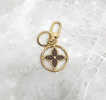 LOUIS VUITTON パズル フラワー モノグラム キーリング M01207 156599943 [P]