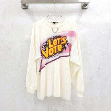 Louis Vuitton Limited Edition Retro Slogan Pullover Knit 158163343 [P]