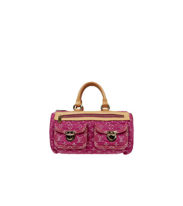 Louis Vuitton Pink Denim Neo Speedy 67361 159557268 [P]
