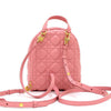 Dior Pink Lambskin Cannage Mini Women's Backpack M9222UNGF 159558335 [P]