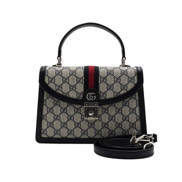 GUCCI Ophidia GG Supreme Medium Top Handle Bag 651055 159558359 [P]
