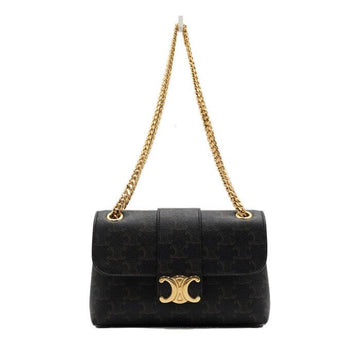 CELINE Trionf Canvas Tin Victorine Schultertasche 159558360 [P]