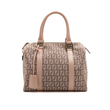 FENDI FF Logo Canvas Boston Tote Bag 8BL068 159558372 [P]