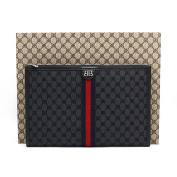 BALENCIAGA 680381 BB Canvas Hackerprojekt Herren Clutch Bag 159558386 [P]