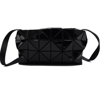 ISSEY MIYAKE Baobao Schwarz Katoen Damen Crossbody Tasche AG422 159558404 [P]