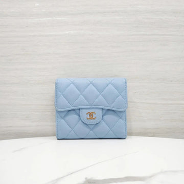 CHANEL Classic Small Flap Wallet with CC Logo Caviar 159560157 [P]