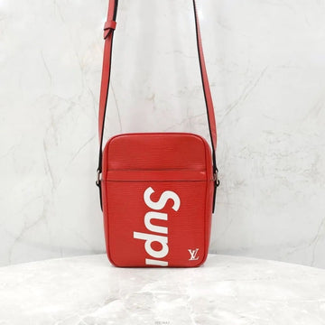 Louis Vuitton Limited Edition Red Epi Danube Crossbody Bag 158177828 [P]