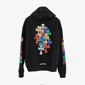 Chrome Hearts Multicolor Hooded Zip-Up XXL Size Black 158347576 [P]