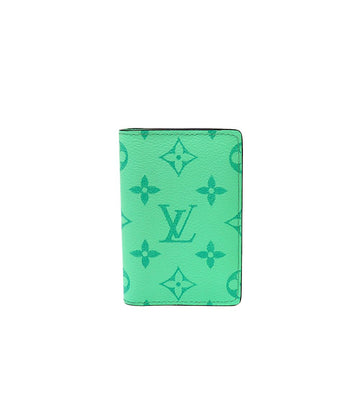 Louis Vuitton Mint Green Pocket Organizer 66325 159562708 [P]