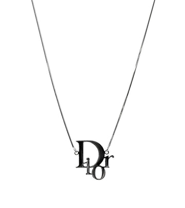 Dior Oblique Silver Necklace 66806 159563839 [P]