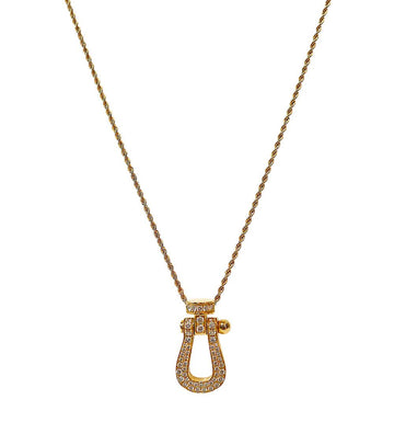 Fred 18K Large Paved Diamond Necklace 67303 159564220 [P]