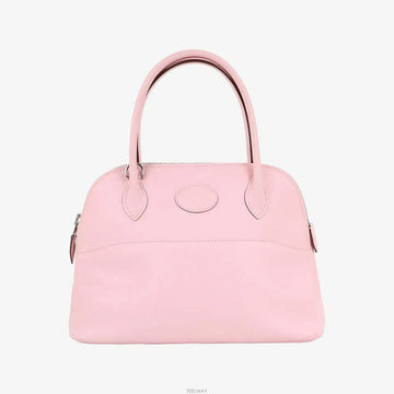 Hermes Bolide 25 Rose Sakura Silver Hardware X Stamp Swift WNMY1AQI 159564275 [P]