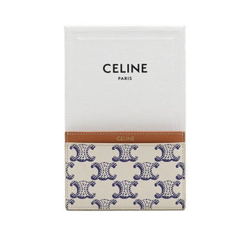 CELINE トリオンフ キャンバス カードケース 10B702EEN 159568439 [P]