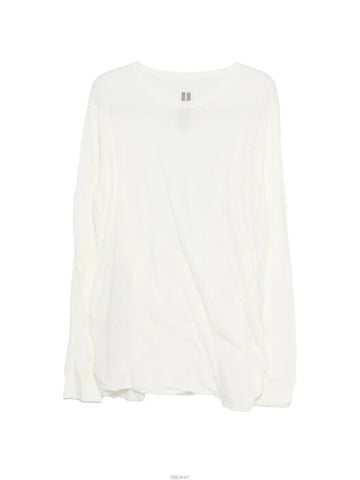 RICK OWENS JUMBO DOUBLE LS T Milch Langarmhemd RU01F2258 UCDB 11 156527392 [P]
