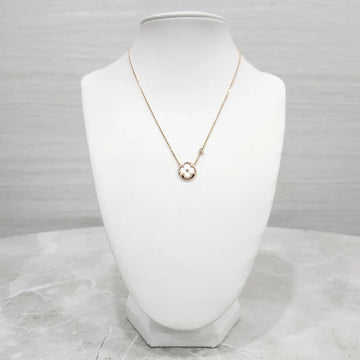 Louis Vuitton New Blossom BB Sun Pendant Necklace Mother of Pearl Q03788 158240983 [P]
