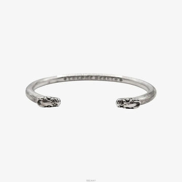 Chrome Hearts Double Dog Bangle Bracelet LMDI90FI 159579026 [P]