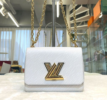 LOUIS VUITTON エピ・ツイストPMチェーンショルダーバッグ ホワイト M54278F022106 148576459 [P]
