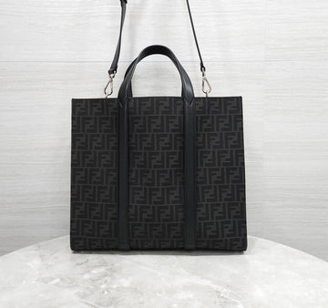 FENDI ジャカード ショッパー トート ショルダーバッグ 7VA390 156838199 [P]