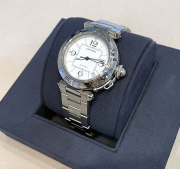CARTIER パシャ ド カルティエ スチールウォッチ C101904 148577072 [P]