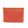 CHANEL Mademoiselle Two-Tone Clutch Rosa mit goldener Hardware 7271855993 78750331 [P]