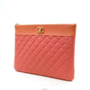 CHANEL Mademoiselle Two-Tone Clutch Rosa mit goldener Hardware 7271855993 78750331 [P]