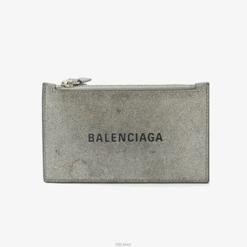 Balenciaga Silver Glitter Card Holder 551992 158281265 [P]