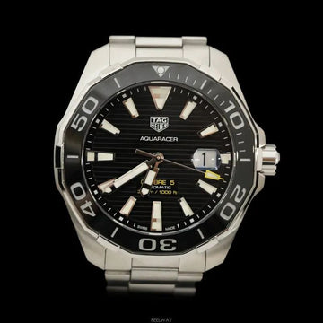 Tag Heuer Aquaracer 300 Steel Automatic Black 43mm WAY201A 157279340 [P]
