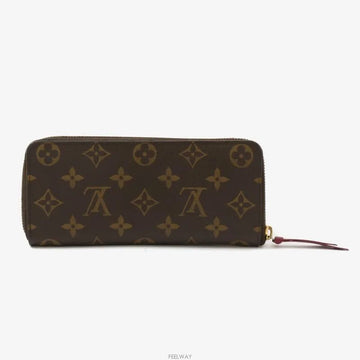 LOUIS VUITTON Clemence Reißverschlussgeldbörse Monogramm 8571576458 155290450 [P]