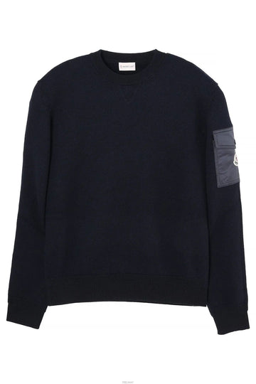 MONCLER Crewneck Wollpullover Navy 9C00001 M1131 776 159582227 [P]