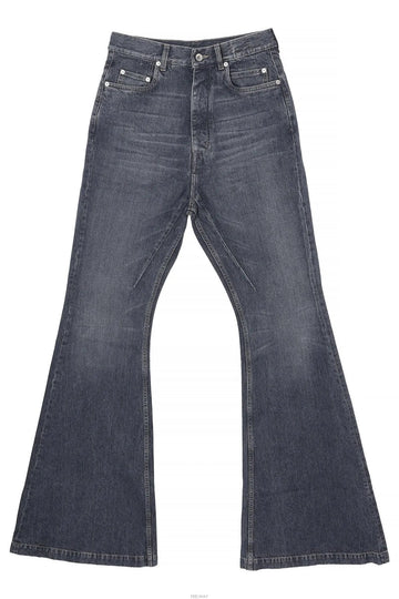 RICK OWENS BOLAN BOOTCUT Jeans in gewaschenem Grau 159583088 [P]