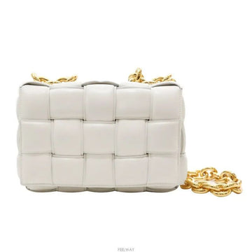 BOTTEGA VENETA Gepolsterte Kettenkassetten-Schultertasche 7225194012 75679119 [P]