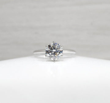 TIFFANY & CO ソリテールダイヤモンドプラチナリング 1.13CT VS2 9号 156524493 [P]