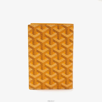 Goyard GRENEL Passport Cover Yellow 7727465772 146750233 [P]