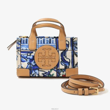TORY BURCH エラ プリンテッド トートバッグ クロスボディ 9484065249 158372291 [P]