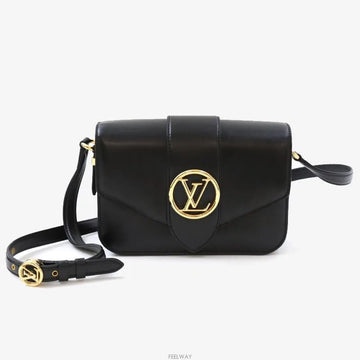 Louis Vuitton Ponte Neuf MM Black 7735136003 147362707 [P]